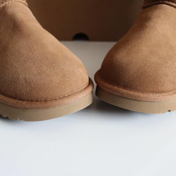 Ugg Classic Gem Mini Boot in Chestnut - Picture 9 of 15